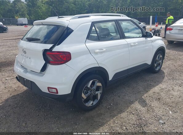 KMHRC8A31SU387669 2025 HYUNDAI VENUE White უკანა მარჯვენა