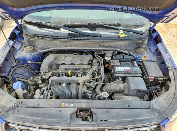 KMHRC8A32LU017624 2020 HYUNDAI VENUE Blue Vista interior trasera