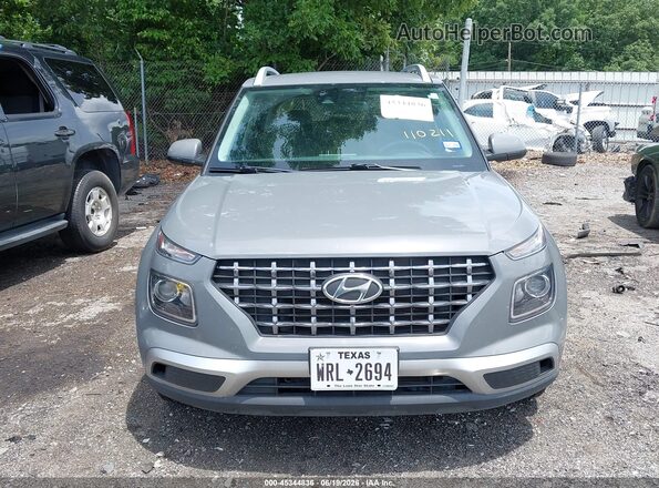 KMHRC8A32MU110211 2021 HYUNDAI VENUE Gray Вид щитка приладів