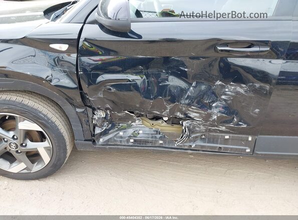 KMHRC8A32NU139063 2022 HYUNDAI VENUE Black წინა ხედი