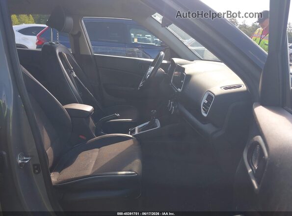 KMHRC8A32NU166005 2022 HYUNDAI VENUE Gray Vista interior delantera