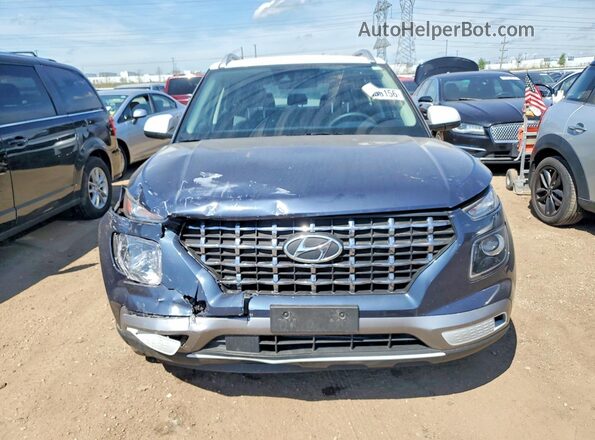 KMHRC8A32NU207992 2022 HYUNDAI VENUE Gray Vista frontal
