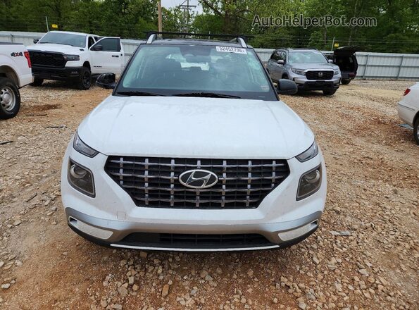 KMHRC8A32PU224018 2023 HYUNDAI VENUE White Vista frontal