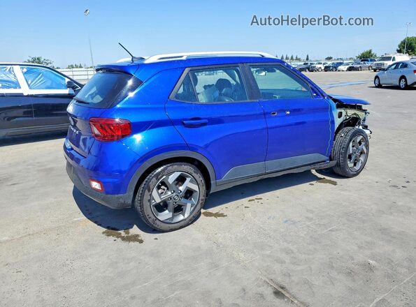 KMHRC8A32PU251395 2023 HYUNDAI VENUE Blue Trasero derecho