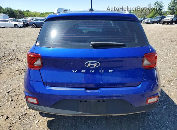 KMHRC8A32PU262431 2023 HYUNDAI VENUE Blue Հետևի տեսք