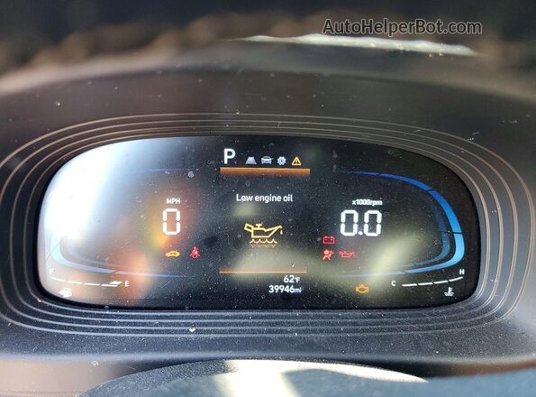 KMHRC8A32PU262431 2023 HYUNDAI VENUE Blue Սարքավորումների վահանակի տեսք