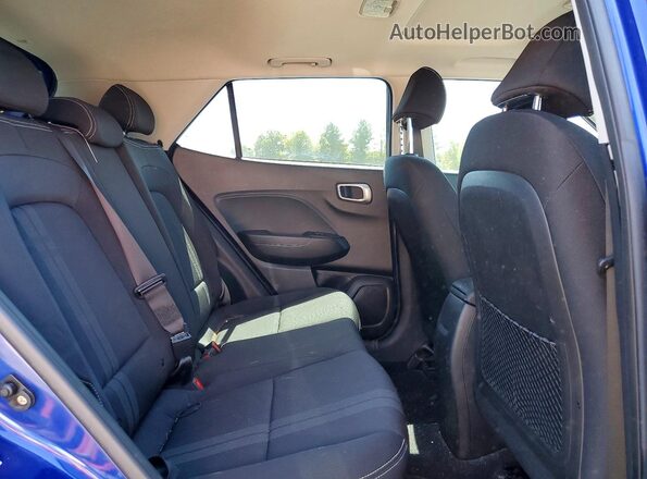 KMHRC8A32PU262431 2023 HYUNDAI VENUE Blue Հետևի նստատեղերի տեսք