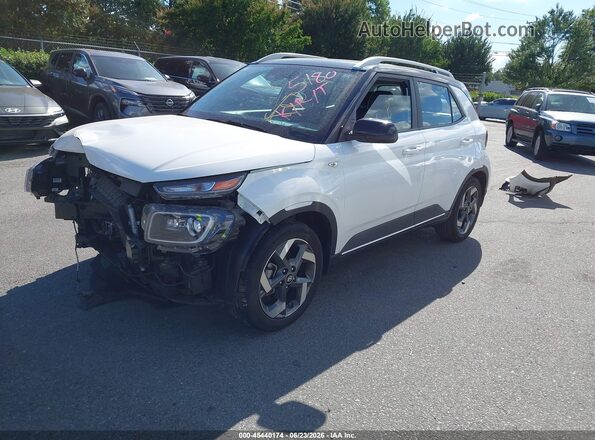 KMHRC8A32PU275180 2023 HYUNDAI VENUE Белый Передняя левая четверть