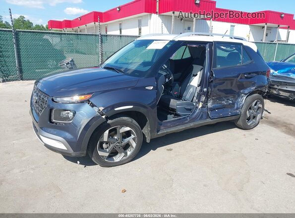 KMHRC8A32PU277351 2023 HYUNDAI VENUE Blue Front left