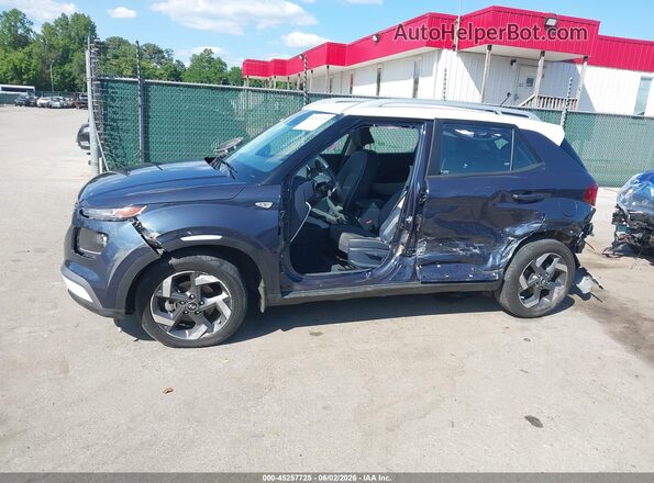 KMHRC8A32PU277351 2023 HYUNDAI VENUE Blue Front view