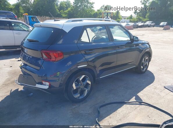 KMHRC8A32PU277351 2023 HYUNDAI VENUE Blue Rear right