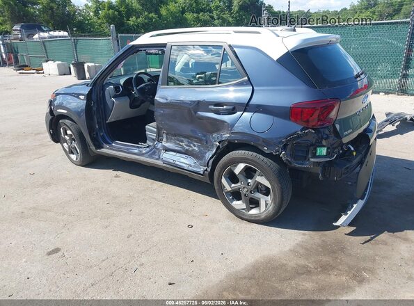 KMHRC8A32PU277351 2023 HYUNDAI VENUE Blue Rear left
