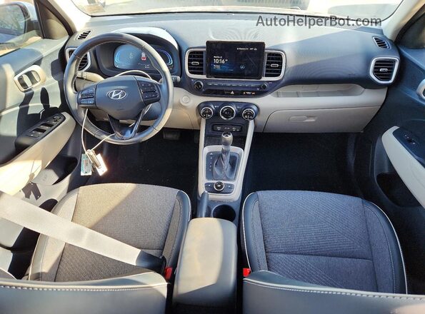 KMHRC8A32RU288210 2024 HYUNDAI VENUE Blue Առջևի վահանակի տեսք