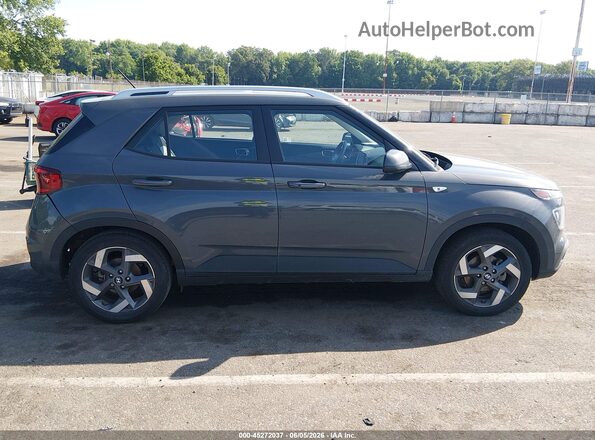 KMHRC8A32RU326860 2024 HYUNDAI VENUE Gray Rear interior view