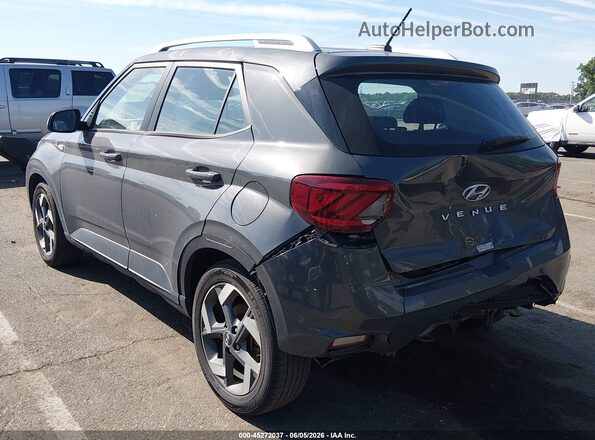 KMHRC8A32RU326860 2024 HYUNDAI VENUE Gray Rear left