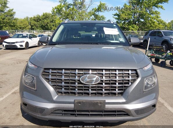 KMHRC8A32RU326860 2024 HYUNDAI VENUE Gray Instrument cluster view