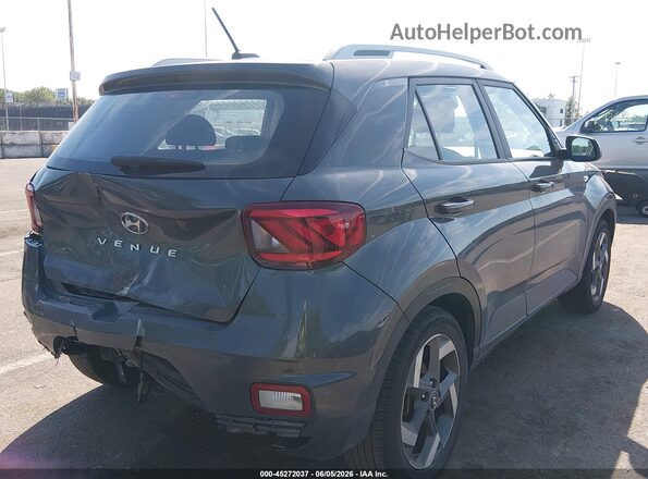KMHRC8A32RU326860 2024 HYUNDAI VENUE Gray Rear right