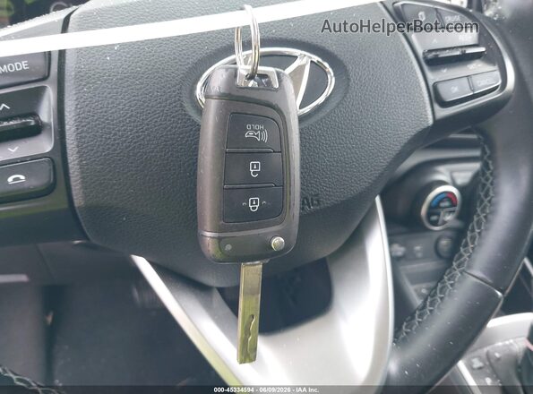 KMHRC8A33MU072598 2021 HYUNDAI VENUE Gray Вид панелі приладів