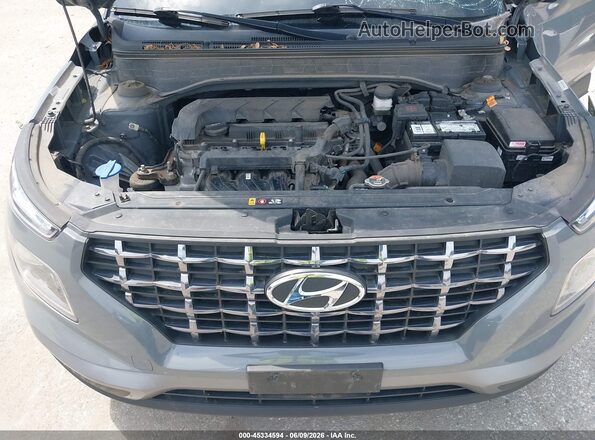 KMHRC8A33MU072598 2021 HYUNDAI VENUE Gray Вид ззаду