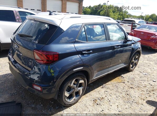 KMHRC8A33MU097307 2021 HYUNDAI VENUE Navy Задня права чверть
