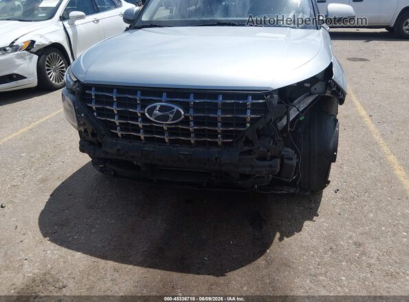 KMHRC8A33MU100559 2021 HYUNDAI VENUE Silver წინა ხედი