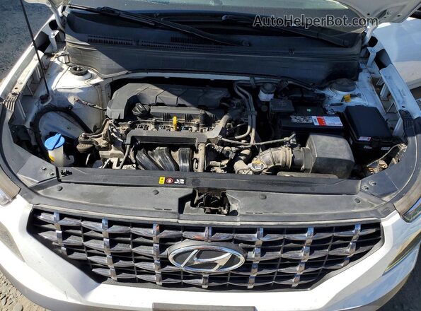 KMHRC8A33NU135510 2022 HYUNDAI VENUE White ძრავის განყოფილების ხედი