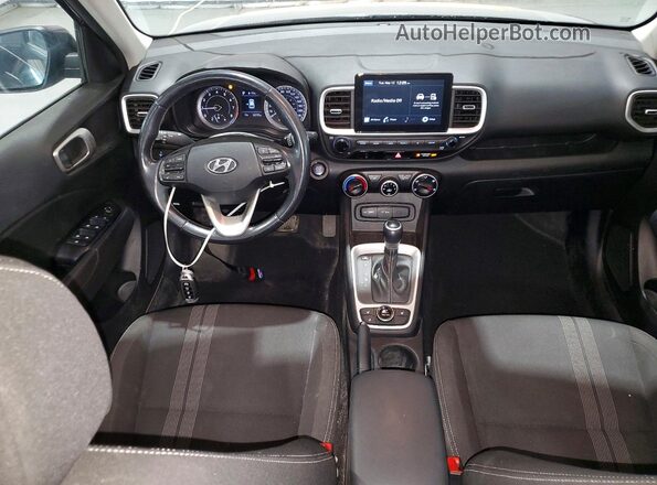 KMHRC8A33NU168748 2022 HYUNDAI VENUE Black Вид панелі приладів