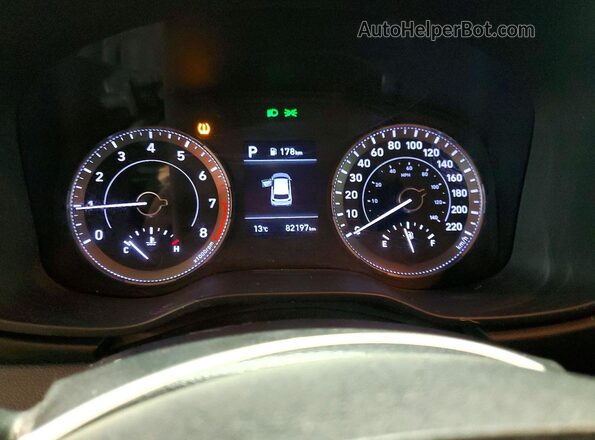 KMHRC8A33NU168748 2022 HYUNDAI VENUE Black Вид щитка приладів