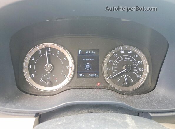 KMHRC8A33NU178258 2022 HYUNDAI VENUE Two Tone ხელსაწყოთა პანელის ხედი