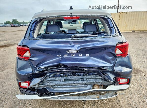 KMHRC8A33NU178258 2022 HYUNDAI VENUE Two Tone უკანა ხედი