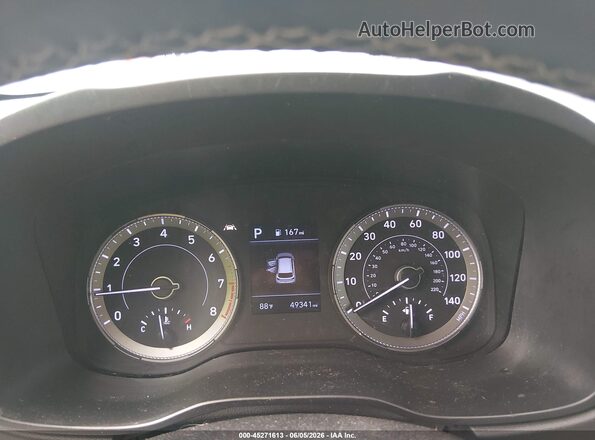 KMHRC8A33NU183895 2022 HYUNDAI VENUE Gray Հետևի նստատեղերի տեսք