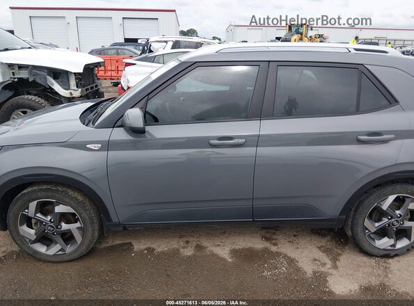 KMHRC8A33NU183895 2022 HYUNDAI VENUE Gray Սալոնի 360 աստիճան տեսք