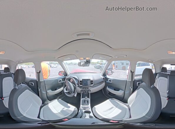 KMHRC8A33PU243550 2023 HYUNDAI VENUE Красный Панорамный вид салона 360°