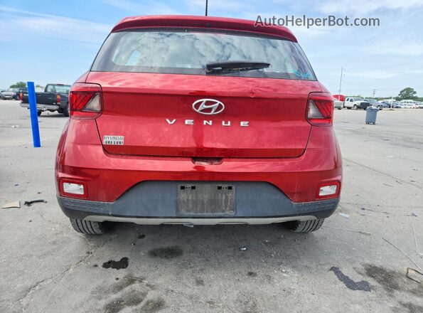 KMHRC8A33PU277407 2023 HYUNDAI VENUE Red Vista trasera
