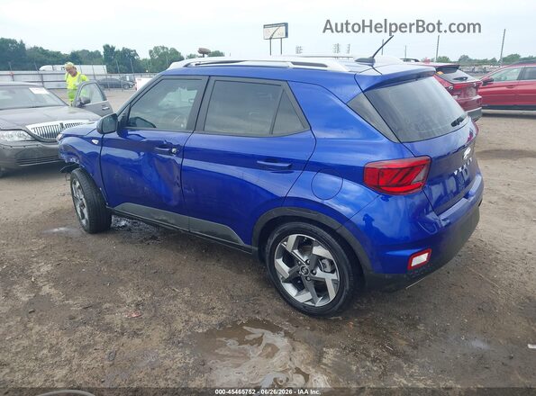 KMHRC8A33SU375975 2025 HYUNDAI VENUE Blue უკანა მარცხენა