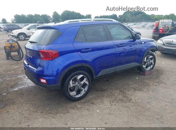 KMHRC8A33SU375975 2025 HYUNDAI VENUE Blue უკანა მარჯვენა