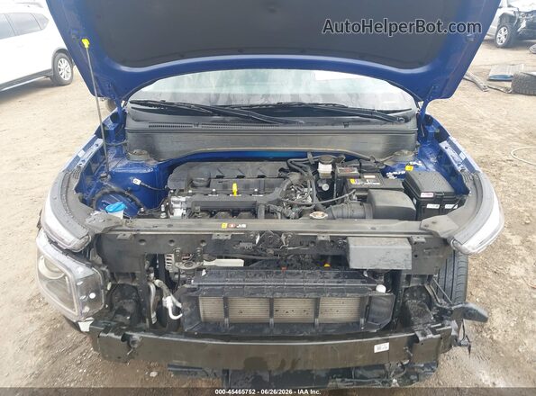 KMHRC8A33SU375975 2025 HYUNDAI VENUE Blue უკანა ხედი