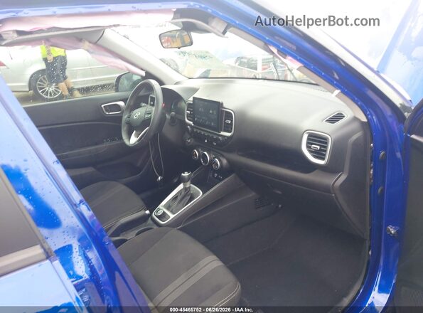 KMHRC8A33SU375975 2025 HYUNDAI VENUE Blue უკანა სალონის ხედი