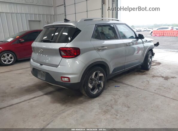 KMHRC8A34MU072156 2021 HYUNDAI VENUE Silver Հետևի աջ