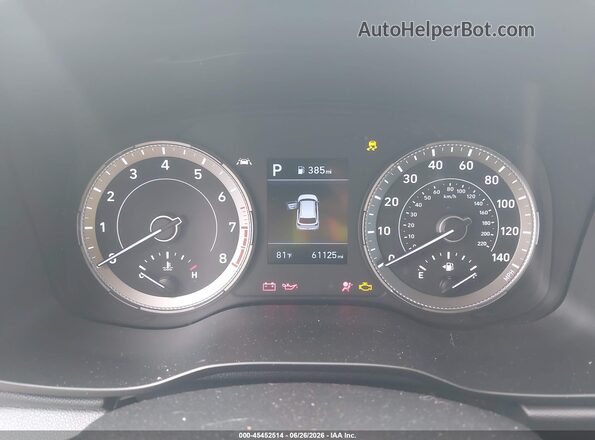 KMHRC8A34MU072156 2021 HYUNDAI VENUE Silver Հետևի նստատեղերի տեսք