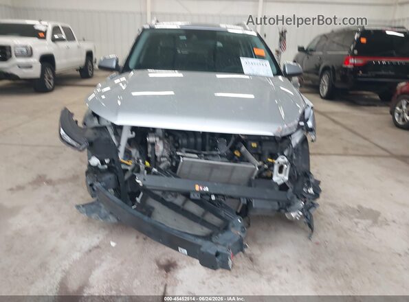 KMHRC8A34MU072156 2021 HYUNDAI VENUE Silver Սարքավորումների վահանակի տեսք