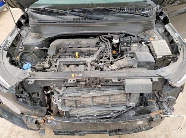 KMHRC8A34NU132115 2022 HYUNDAI VENUE Black Widok komory silnika
