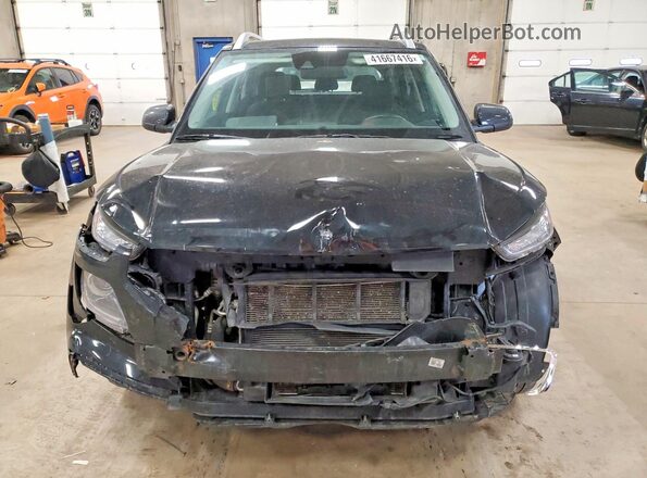 KMHRC8A34NU132115 2022 HYUNDAI VENUE Black Widok z przodu