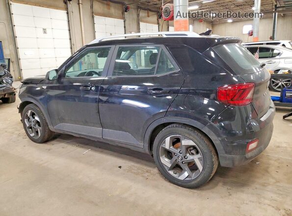 KMHRC8A34NU132115 2022 HYUNDAI VENUE Black Tył lewy
