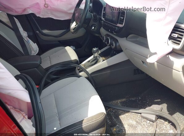 KMHRC8A34PU234176 2023 HYUNDAI VENUE Red წინა სალონის ხედი