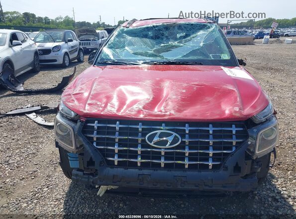 KMHRC8A34PU234176 2023 HYUNDAI VENUE Red წინა ხედი