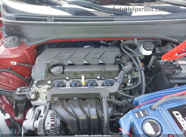 KMHRC8A34PU234176 2023 HYUNDAI VENUE Red უკანა ხედი