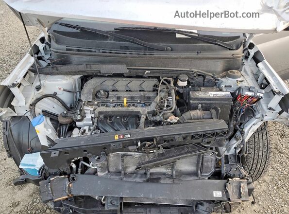 KMHRC8A34PU250734 2023 HYUNDAI VENUE Silver Вид підкапотного простору