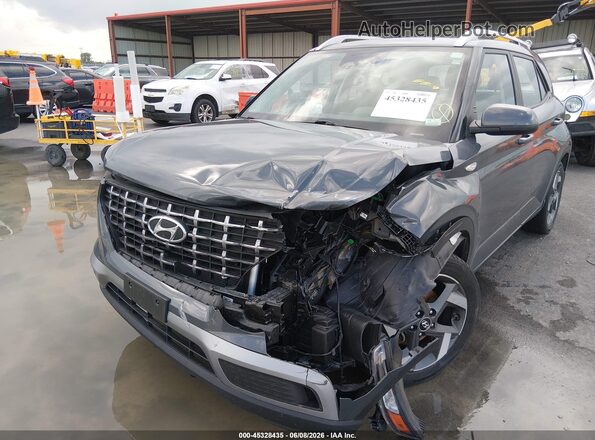 KMHRC8A34RU299242 2024 HYUNDAI VENUE Gray Widok z przodu