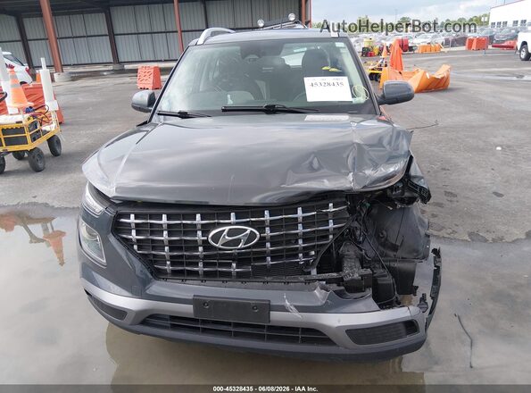 KMHRC8A34RU299242 2024 HYUNDAI VENUE Gray Widok zestawu wskaźników